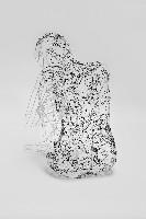 Esther Bruggink, 'Persephone' 2018, sculptuur: metaaldraad, tule, borduurzijde, hxbxd 37 x 27 x 37 cm. - zie ook de film 14 seconden.
PHŒBUS•Rotterdam